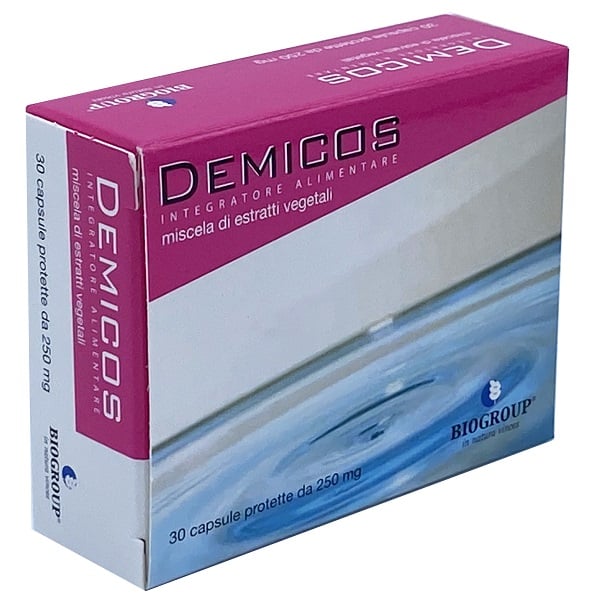 Demicos 30cps 250mg - biogroup srl