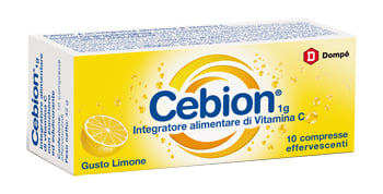 Cebion limone vitamina c 10 compresse effervescenti
