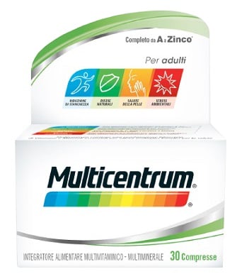 Multicentrum adulti 30 compresse - pfizer italia