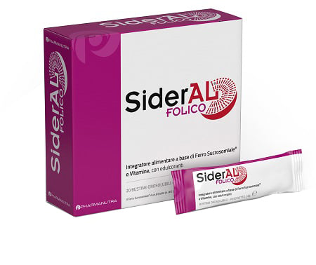 Sideral folico 30 mg 20 stick - pharmanutra spa