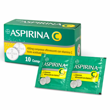 Aspirina C 10 Compresse Effervescenti 400 + 240 Mg BAYER