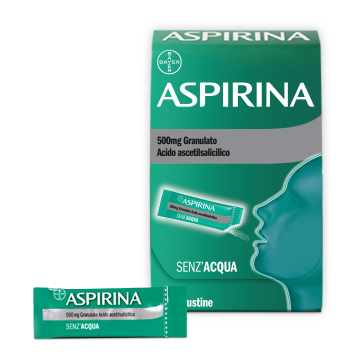 ASPIRINA GRANULATO 10 BUSTINE 500 mg
