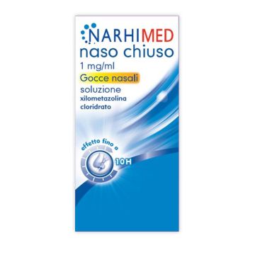 NARHIMED NASO CHIUSO 1 mg/ml GOCCE NASALI 10 ml