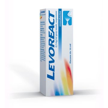 LEVOREACT 0,5 mg/ml SPRAY NASALE 10 ML