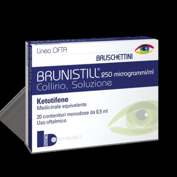 BRUNISTIL COLLIRIO 20 FIALE 0,5 ML - BRUSCHETTINI SRL