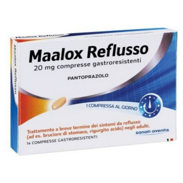 MAALOX REFLUSSO 14 COMPRESSE - SANOFI SPA