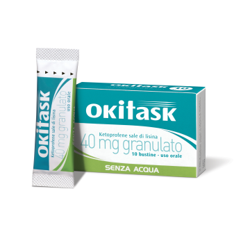 OKITASK GRANULATO 10 BUSTINE 40 mg