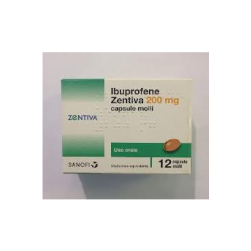 Ibuprofene zen*12cps mol 200mg