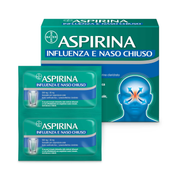 ASPIRINA INFLUENZA E NASO CHIUSO 10 BUSTINE - BAYER SPA