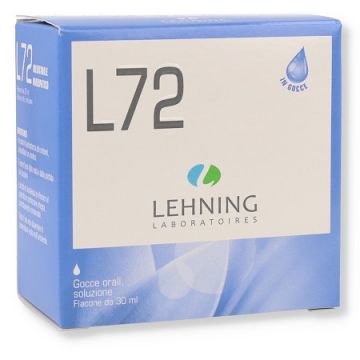 LEHNING L72 GOCCE 30 ML - LEHNING LABORATORIES