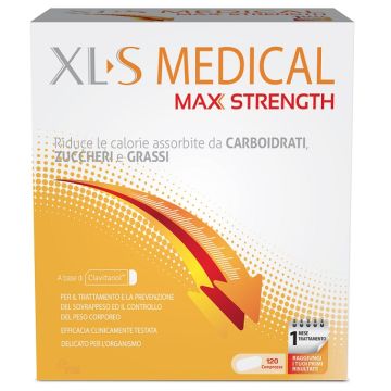 XLS MEDICAL MAX STRENGTH 120 COMPRESSE - PERRIGO ITALIA SRL
