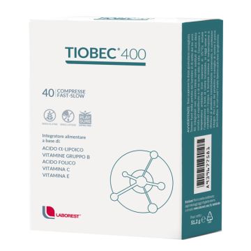 TIOBEC 400 40 COMPRESSE FAST-SLOW - URIACH ITALY SRL