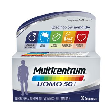 MULTICENTRUM UOMO 50+ 60 COMPRESSE - PFIZER ITALIA