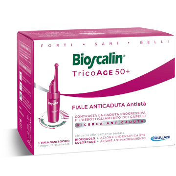Bioscalin tricoage 45+ anticaduta antieta' 10 fiale 3,5 ml
