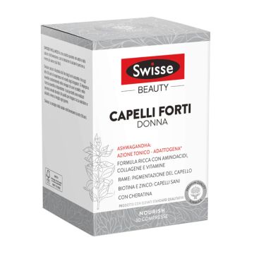 SWISSE CAPELLI FORTI DONNA 30 COMPRESSE - HEALTH AND HAPPINESS (HH) IT.