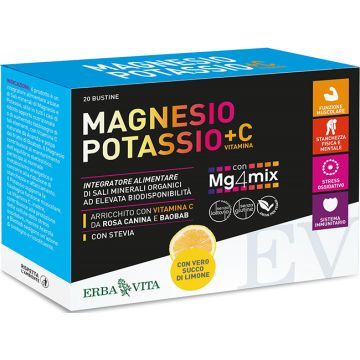 Magnesio potassio +c vit lim