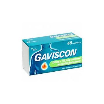 Gaviscon*48cpr ment250+133,5mg - 