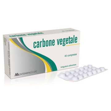 Carbone vegetale 40 compresse - 