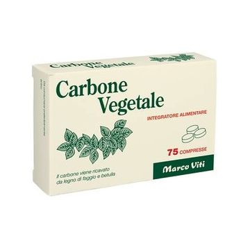 Carbone vegetale 75 compresse - 