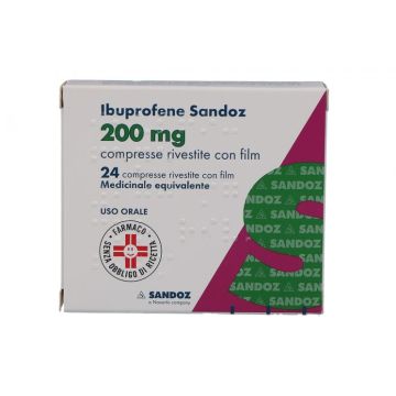 Ibuprofene san*24cpr riv 200mg - 