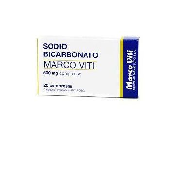 Sodio bicarbonato*20cpr 500mg - 