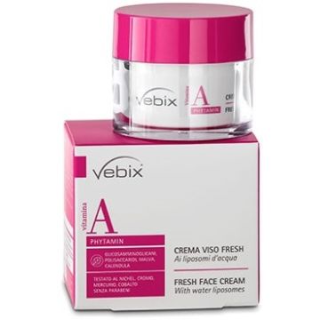 Vebix phytamin crema viso fresh ai liposomi d'acqua 50 ml - 