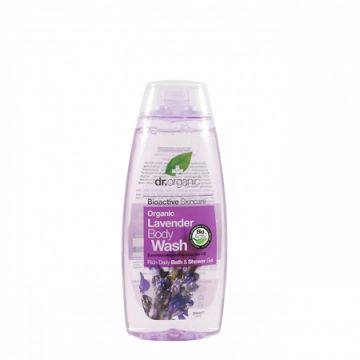 Dr organic lavender lavanda body wash detergente corpo 250 ml - 