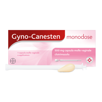 GYNO-CANESTEN MONODOSE 500 MG CAPSULA - BAYER SPA - 