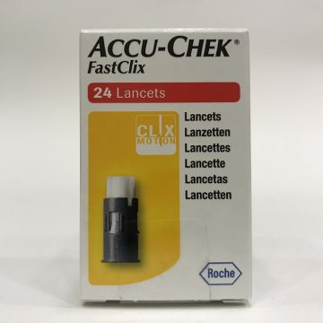 ACCU-CHEK FASTCLIX 24 LANCETS - 