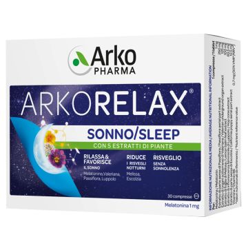 ARKORELAX SONNO 30 COMPRESSE - ARKOFARM SRL - 