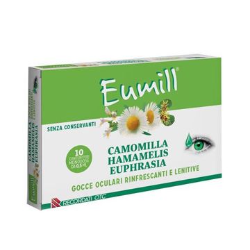 Eumill Camomilla Hamamelis Euphrasia gocce oculari monodose - 