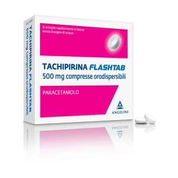 TACHIPIRINA FLASHTAB 16 COMPRESSE ORODISPERSIBILI 500 mg - 