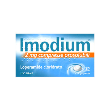 IMODIUM 12 COMPRESSE OROSOLUBILI 2 mg - 