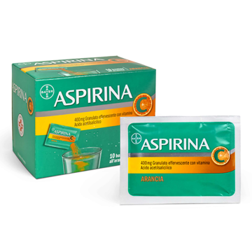 Aspirina Granulato Vitamina C 10 Bustine 400 Mg BAYER - 
