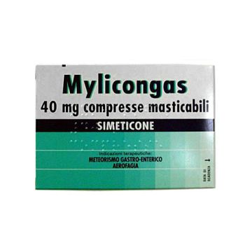 MYLICONGAS 50 COMPRESSE MASTICABILI 40 mg - 