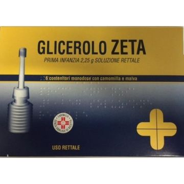 GLICEROLO ZETA PRIMA INFANZIA SOLUZIONE RETTALE 2,25 g - 