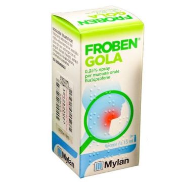 FROBEN GOLA 0,25% SPRAY MUCOSA ORALE 15 ml - MYLAN - 