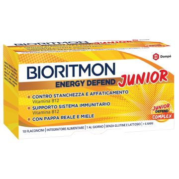 Bioritmon energy defend junior 10 flaconcini 10 ml - 