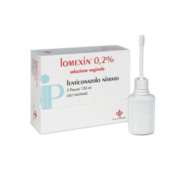 LOMEXIN 0,2% SOLUZIONE VAGINALE 5 FLACONI 150 ml - 