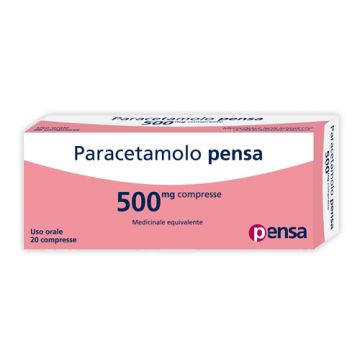 Paracetamolo pen*20cpr 500mg - 