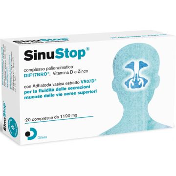 Sinustop Integratore per Sinusite 20 Compresse - 