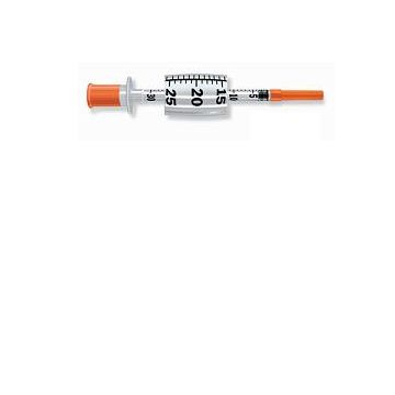 Siringa per insulina pic insumed 0,3 ml 100 ui spazio zero ago 31 gauge 8 mm 3 sacchetti da 10 pezzi - 