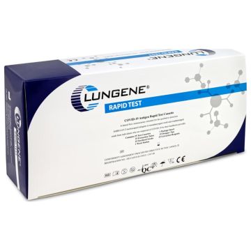 Clungene - Test Antigenico Rapido Covid -19 Naso-Faringeo - Tampone uso Professionale  - 25 Pezzi - 