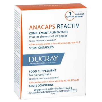 Anacaps reactiv capelli 30cps - 