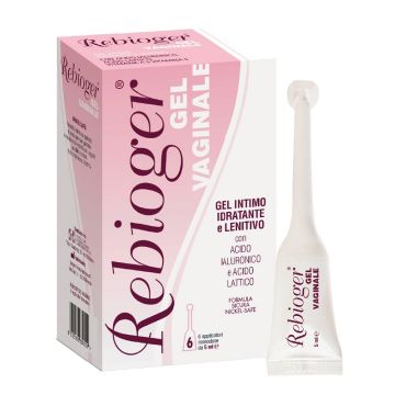 Rebioger gel vaginale 6 applicatori monodose da 5 ml - 