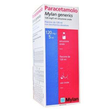 Paracetamolo my*120mg/5ml120ml - 