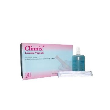 Clinnix 4 lavande vaginale da 140 ml + 4 cannule vaginali monouso - 