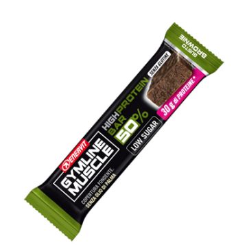 Enervit Gymline Muscle High Protein Bar 50% Gusto Brownie 60g - 
