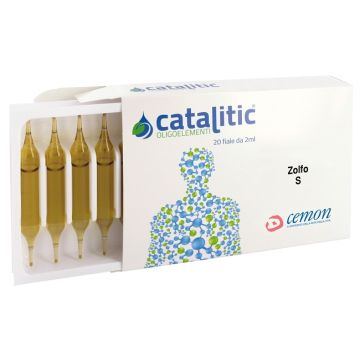 Cemon Catalitic S - Oligoelementi Zolfo 20 fiale da 2 ml - 