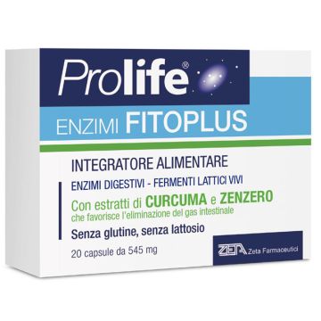 PROLIFE ENZIMI FITOPLUS 20 CAPSULE - ZETA FARMACEUTICI SPA - 